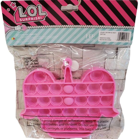 LOL Surprise Popper Fidget Keychain Sensory Toys Unicorn Doll Charm - Picture 3 of 6